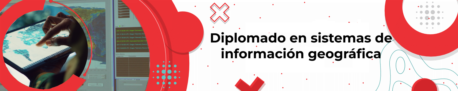 Banner Diplomados en sistemas de información geográfica 2